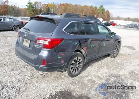 2017 Subaru Outback 2.5I Limited z USA, uszkodzony, nr VIN 4S4BSANC8H3433017